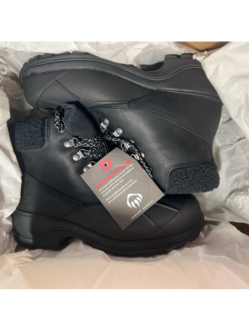 Wolverine frost winter boots new in box US Women’s 8.5 - Picture 1 of 17